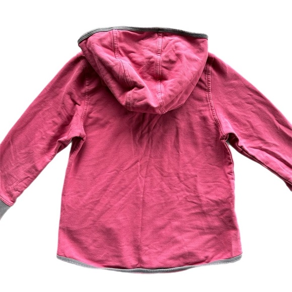 Peek A Boo Beans Girls Pink Zip Hoodie Size 8 - Picture 2 of 5